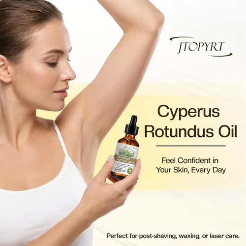 Miniatura 8 de Aceite Cyperus Rotundus para Depilación: 60s Absorción Rápida Previene el Vello Encarnado Reduciendo e Inhibiendo el Crecimiento del Cabello en 68