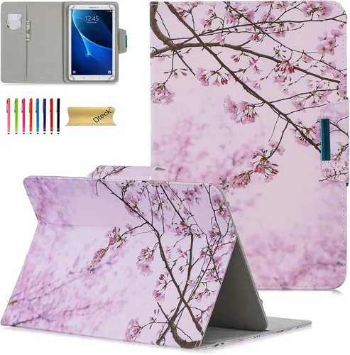 Miniatura 14 de Dteck Funda universal (9.6" a 10.5") - Funda plegable de cuero con tapa para tableta Android 10 10+ pulgadas/Samsung Galaxy Tab 9.6 9.7 10.1 10.4
