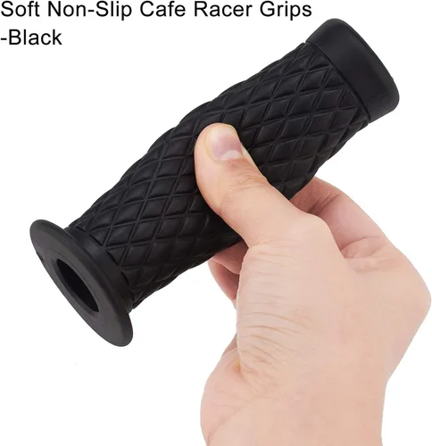 Miniatura 4 de Puños de manillar de motocicleta para manillares de 7/8" 22 mm/24 mm Tpu antideslizantes universales