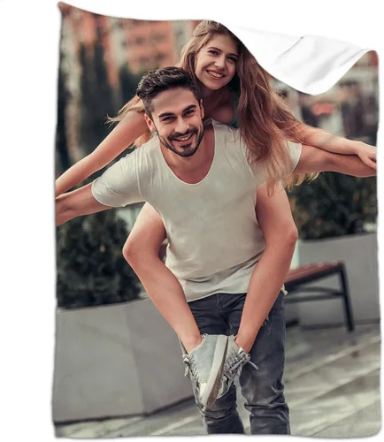Miniatura 5 de Manta personalizada con fotos, regalos para mujeres, amantes, amigas, regalos con imagen, manta de franela, Navidad, aniversario, cumpleaños, boda