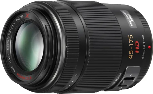 Panasonic LUMIX G X Vario Lente de zoom de potencia, 1.772-6.890 in, F4.0-5.6 ASPH, Micro sin espejo cuatro tercios, potencia óptica I.S, H-PS45175K