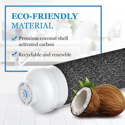 Miniatura 3 de Filtro de agua en línea para máquina de hielo, refrigerador, sistema de agua de ósmosis inversa debajo del fregadero, cartucho de repuesto de filtro