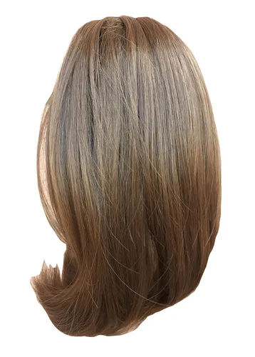 S_SSOY Extensión de pelo sintético de 10 pulgadas para mujer, con clip de garra recta y corta en cola de caballo, extensión de pelo sintético para