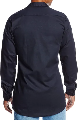 Miniatura 2 de Bulwark FR Mens Flame Resistant 7 Oz Cotton Work Shirt with Sleeve Vent