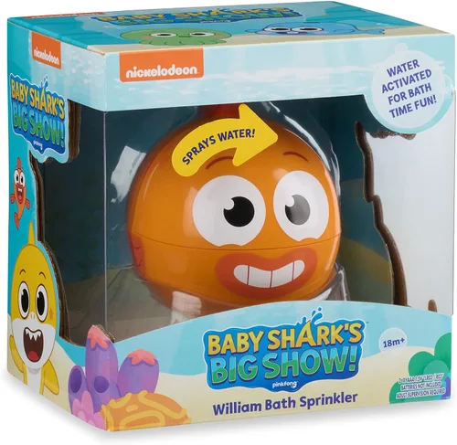 Miniatura 6 de WowWee Baby Shark's Big Show - Aspersor de baño y juguete de agua - Juguetes de baño para niños (William)
