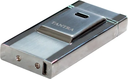 Miniatura 2 de Prestige Import Group - Tantra Adonis Pulso Electrónico Solo Arco A Prueba De Viento Sin Llama USB Encendedor De Cigarrillos - Plata plateado
