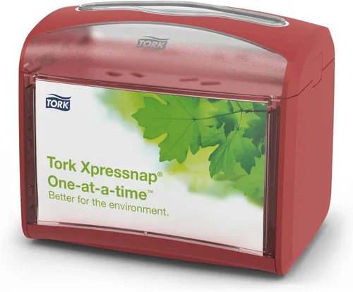 Miniatura 9 de Tork Xpressnap - Dispensador de servilletas negro, compatible con N4, gama Signature, paquete de 4 (6232100)