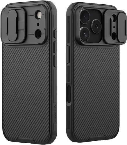 Miniatura 11 de Mangix Funda para iPhone 13 con Cubierta de Cámara, Ajuste Delgado Funda Protectora de Policarbonato Resistente a Golpes con Cubierta Deslizante
