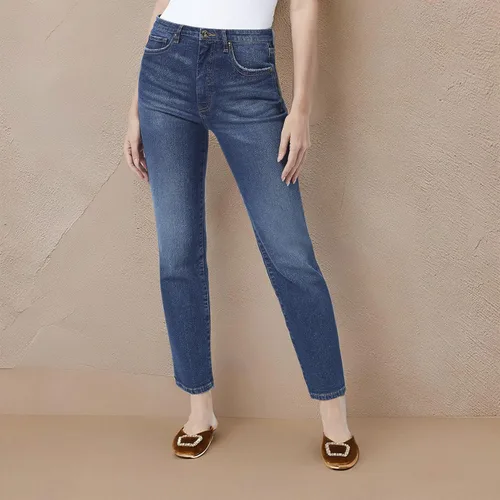 Miniatura 4 de Sam Edelman Tobillo recto delgado de talle alto para mujer