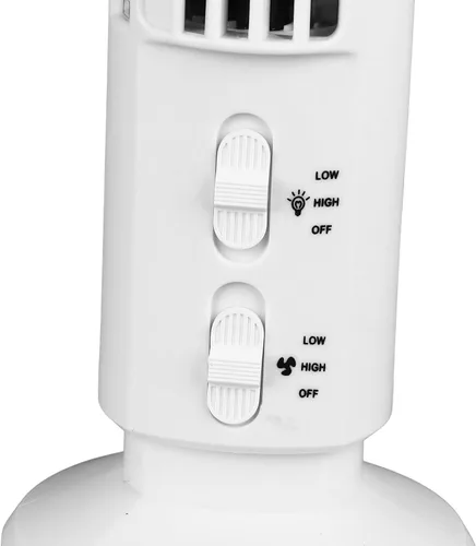 Miniatura 9 de Pomya Ventilador de torre oscilante sin aspas, ventilador de oficina silencioso con oscilación de 90 grados, ventilador de escritorio portátil