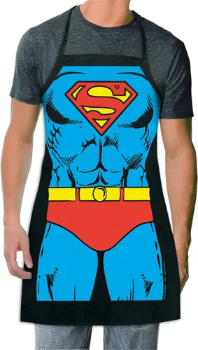 Miniatura 7 de Icup DC Comics - Delantal ajustable de talla adulto con diseño de Wonder Woman Be The Character, 100% algodón, negro
