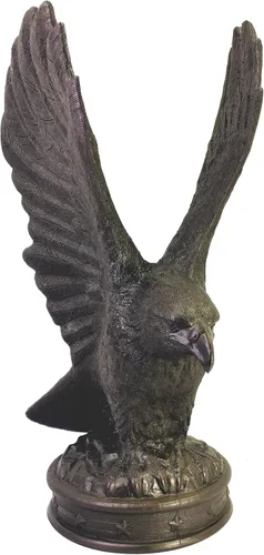 Miniatura 33 de Emsco Group 92246 Estatua de niño soñando despierto – Aspecto natural – Hecha de resina – Ligera – 40 cm de altura para jardín, BRONCE