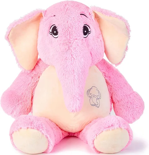 Miniatura 2 de IKASA Juguete de peluche de elefante grande, 22.5 pulgadas, lindos juguetes suaves, peluche de gran tamaño, regalos para niños