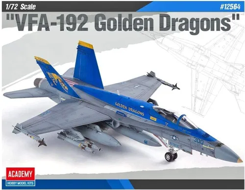 Miniatura 5 de Academy 1:72 - F/A-18C USNV FA-192 Dragones de Oro