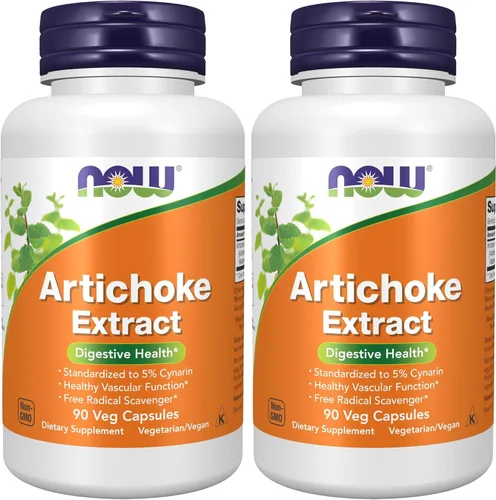 Miniatura 10 de Now Foods Extracto de alcachofa 450 mg, cápsulas veganas, 90