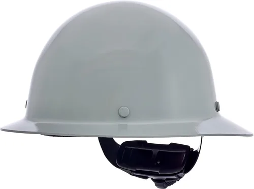 Miniatura 7 de MSA Skullgard Casco Duro de Ala Completa con Suspensión - Tapa Sin Ranuras, Hecho de Resina Fenólica, Cargas de Calor Radiante hasta 350°F, Casco