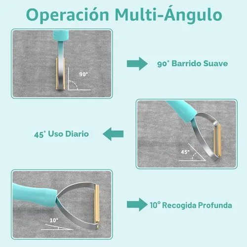 Miniatura 6 de Removedor de Pelo de Mascotas Deep Cleaner Pro - Removedor Especial de Pelo de Gato para Múltiples Telas y Bordes y Raspador Rastrillo