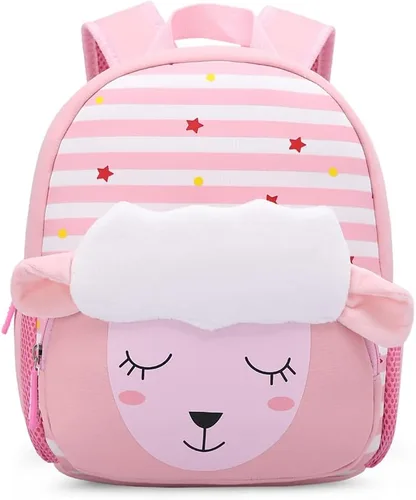Mochila impermeable para niños de 2 a 5 años para el jardín de niños mochila 3D de lindos dibujos animados de neopreno mochila de animales para niños
