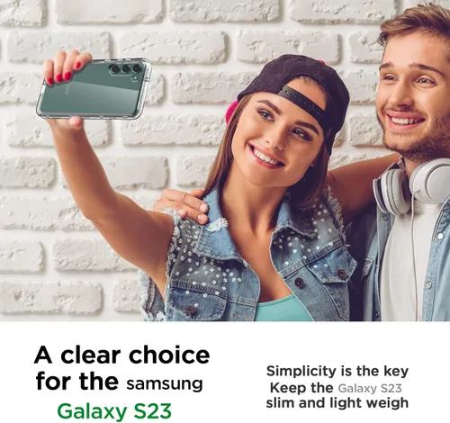 Miniatura 6 de AICase Funda para Galaxy S23 Funda Transparente (6.1"), Protección contra Caídas de Servicio Pesado Cuerpo Completo Resistente a Prueba de Golpes/A