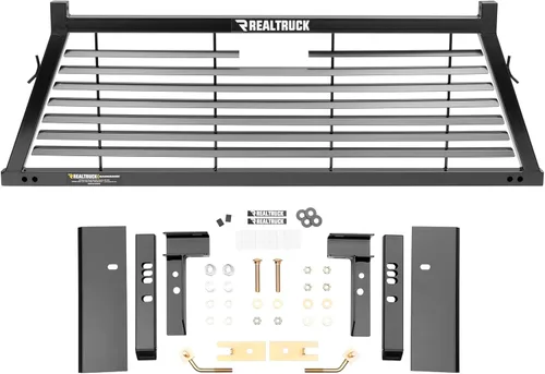 Miniatura 11 de RealTruck Backrack Bastidor Original + Kit de Herramientas para uso con Cama Estándar, Combo Negro, Sin Taladro 15004 & 30123 Compatible