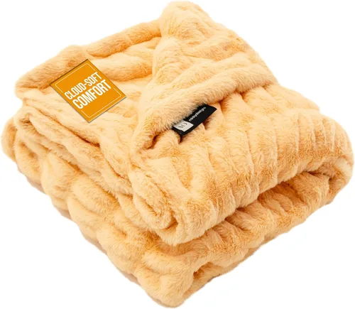 Miniatura 15 de Minky Designs Manta Minky Gris Ceniza – Manta de Tiro de Piel Sintética Ultra Suave para Sofá, Cama y Hogar – Esponjosa, Cálida y Lujosa – Colección
