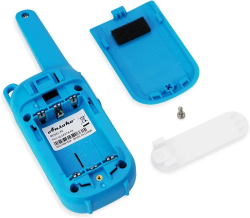 Miniatura 7 de Walkie Talkies de doble recepción para niños y adultos, radios de 2 vías sin licencia con puerto de carga USB, VOX, linterna LED y tonos de cuna