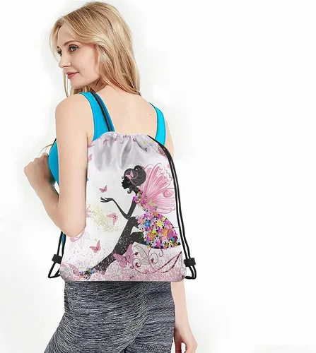 Miniatura 4 de Bolsas de béisbol con cordón, mochila deportiva para gimnasio, bolsa con cordón, Multi-a03, Mochilas de viaje