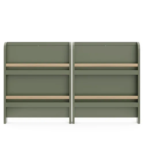 Miniatura 13 de Graco Read-with-Me Cuna convertible 4 en 1 con cajón (Oliva con madera flotante) - Certificado GREENGUARD Gold Se convierte en cama infantil, cama
