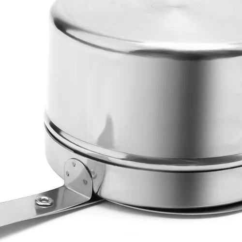 Miniatura 4 de MOUYAT 6 soportes de combustible para rozar con tapa, acero inoxidable para mechas de combustible, esterno, soporte de calor enlatado