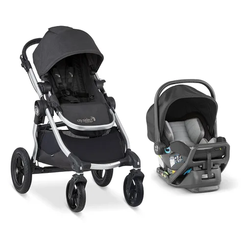 Baby Jogger City Select Sistema de Viaje | Cochecito de bebé con asiento para automóvil City Go 2 | Combo de cochecito y asiento para automóvil con