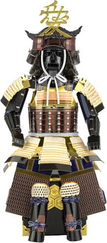 Miniatura 3 de Metal Earth Fascinations - Juego de 2 armaduras de metal 3D - Samurai Naoe Kanetsugu - Toyotomi japonés