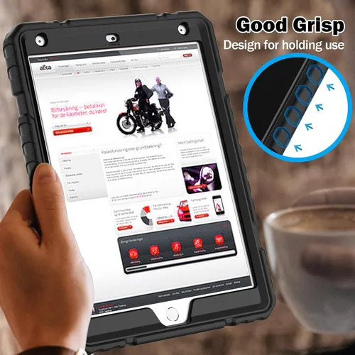 Miniatura 6 de ZoneFoker Funda para iPad de 9ª/8ª/7ª generación 2021/2020/2019 (10.2 pulgadas), Resistente de Servicio Pesado Grado Militar a Prueba de Golpes