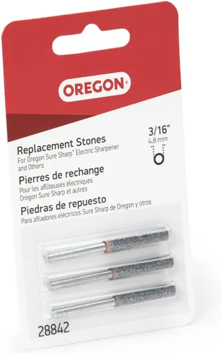 Miniatura 4 de Oregon 28842 Piedras de afilado de repuesto Sure Sharp de 4,8 mm para afilador eléctrico