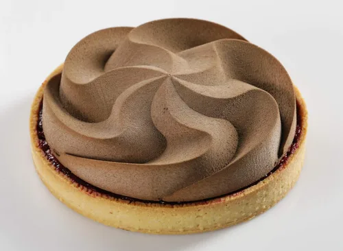 DINARA KASKO Molde de silicona de loto tarta para hornear. Molde de silicona flexible para pastel o mousse por el chef pastelero de fama mundial