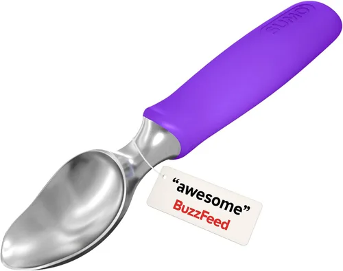 Miniatura 9 de SUMO Cuchara para helado, Acero Inoxidable Resistente, Mango Cómodo, Apta para Lavavajillas (Azul)