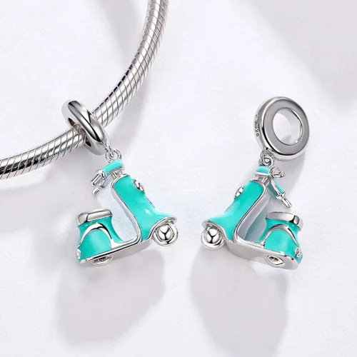 Miniatura 2 de Abalala - Abalorio para coche de plata de ley 925, abalorio para pulsera y collar Pandora