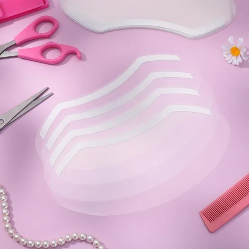 Miniatura 7 de Protector facial transparente, paquete de 50, protector de ojos de plástico para microblading, maquillaje permanente, extensiones de pestañas