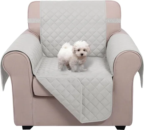 Miniatura 92 de U-NICE HOME Funda de sofá reversible para perros con correas elásticas, resistente al agua, protector de muebles para mascotas, funda de sofá