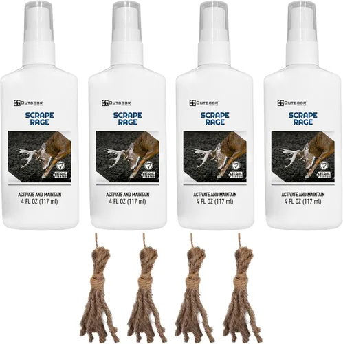 Miniatura 9 de Raspa la orina de ciervo de rabia Doe Pee para ciervos de cola blanca Drag N' Drip incluido Aromas y atractivos de ciervos
