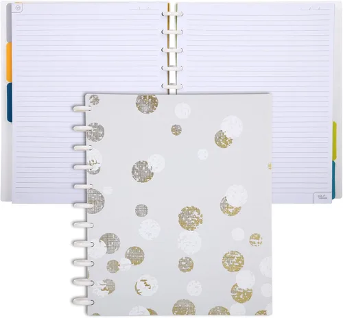 Miniatura 73 de Talia - Cuadernos de notas con tapas, planificador, personalizables, (Azul de Verano, Junior (5.5 pulgadas x 8.5 pulgadas)) Azul verano