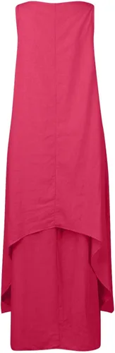 Miniatura 5 de Vestidos de verano de lino y algodón para mujer 2024 Vestido Largo Mangas bolsillos a la Moda Vestidos Largos