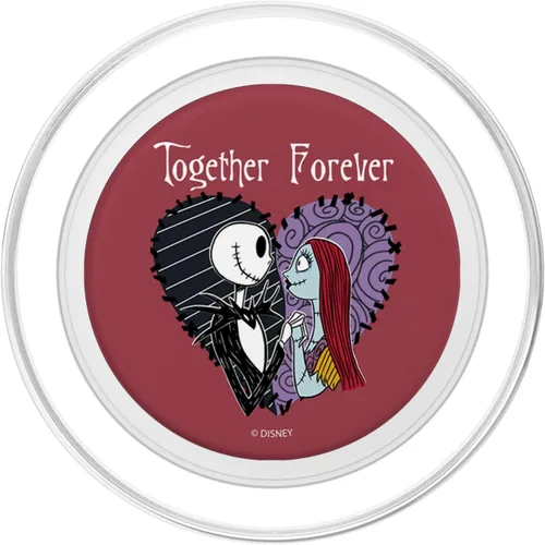 Miniatura 2 de Disney Jack y Sally Forever PopSockets MagSafe PopGrip de The Nightmare Before Christmas para iPhone