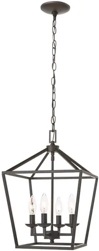 Miniatura 8 de Home Decorators Collection 4- Candelabro enjaulado de bronce claro