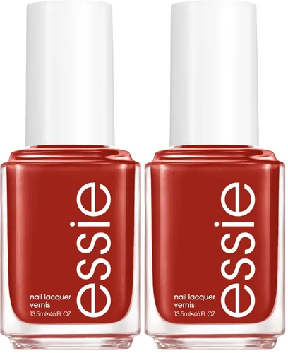 Miniatura 25 de essie Esmalte de uñas de calidad de salón, vegano sin 8, azul aciano, Bikini So Teeny, 0.46 onzas líquidas (paquete de 2)