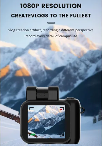 Miniatura 3 de Mini cámara con llavero, el amigo de bolsillo HD más pequeño del mundo, cámara de fotos y video KeyCam con 6 filtros, duración de la batería de 100
