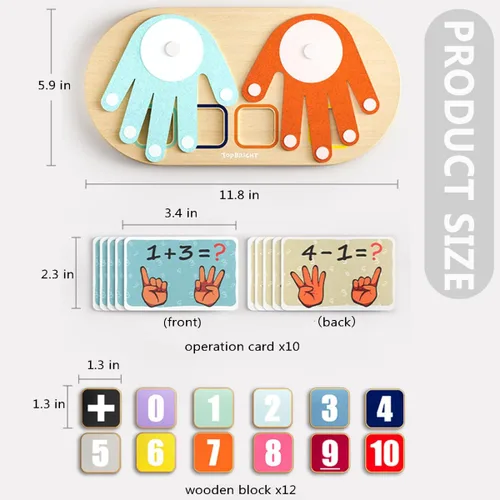 Miniatura 7 de TOP BRIGHT Juguetes educativos preescolares para niños pequeños de 2 a 4 años, juguetes Montessori para niños de 3 a 5 años, regalos de cumpleaños