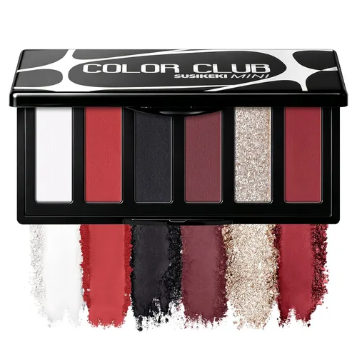 Miniatura 14 de SUSIKEKI 6 Colores Mini Paleta de Sombras de Ojos Maquillaje Neutro Nude Ahumado Sombra de Ojos Taupe y Marrón Mate Paleta de Maquillaje con Espejo
