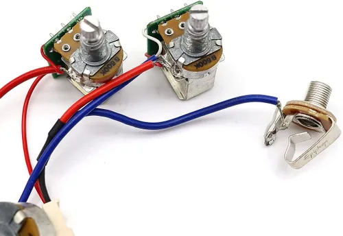 Miniatura 8 de 1 juego de pastillas ProBucker Alnico Bridge&Neck con arnés de cableado profesional ollas e interruptores de 3 vías para guitarra eléctrica