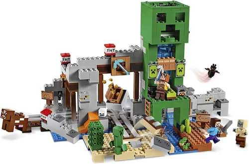 Miniatura 3 de LEGO Minecraft The Creeper Mine 21155 Kit de construcción (834 piezas)