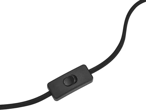 Miniatura 5 de Modway EEI-6529-BLK Jovial - Lámpara de mesa de metal con forma de hongo, color negro